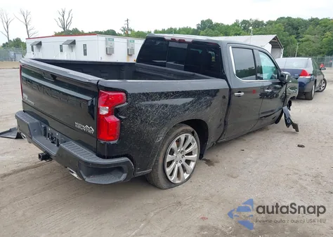 2020 Chevrolet Silverado 1500 4Wd Short Bed High Country z USA, uszkodzony, nr VIN 3GCUYHET5LG370159